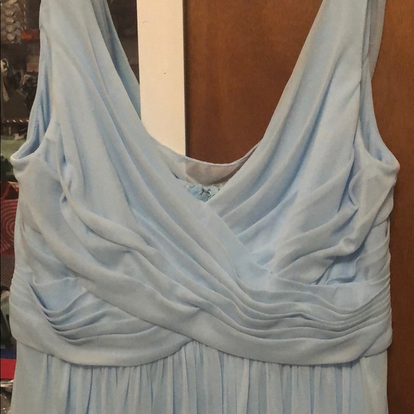 David’s Bridal Blue Bridesmaid Dress 👗 - Picture 2 of 6